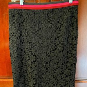 Trina Turk straight legged skirt